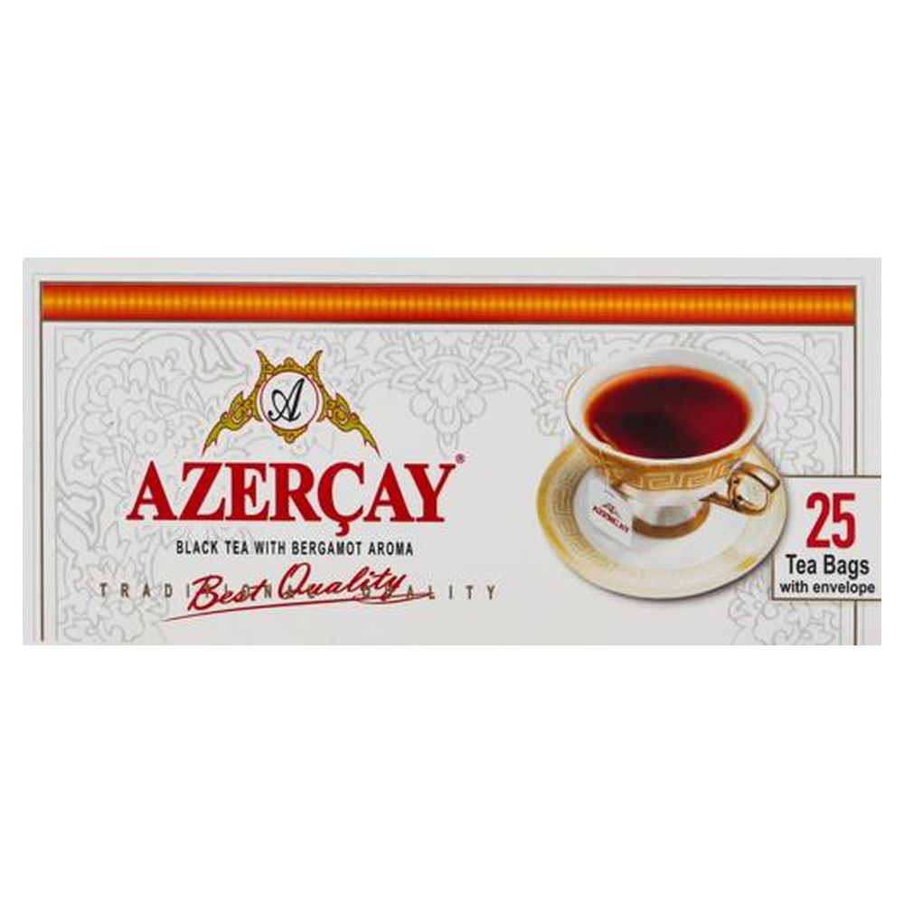 Чай Azercay чорний з ар. бергамота 50г 25 пак. (26892)