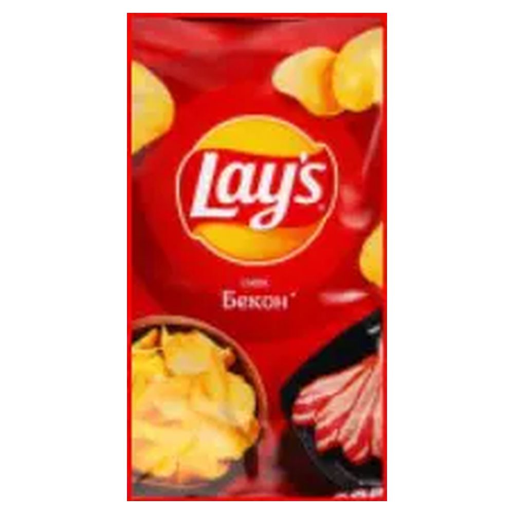 ЧіпсиLays Бекон 120г (44860)