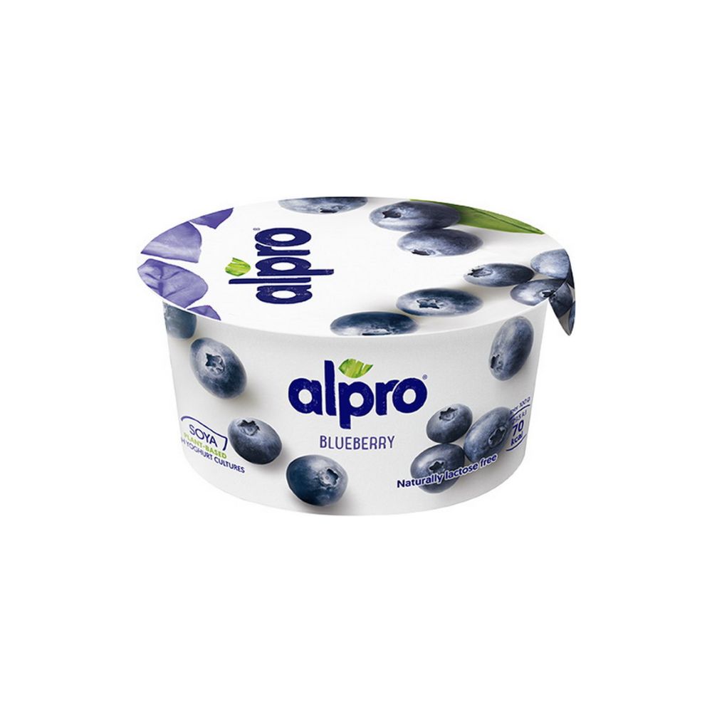 Йогурт Алпро соєвийферментов. чорниця 150г (46086)