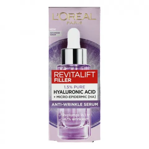 Сироватка д/обличчя L`Oreal 9.1 мл Revitalift Філлер з гіалурон. кислотою, що заповнює зморшки