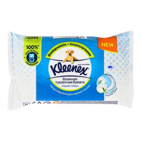 Туал. папір Kleenex 42 шт. вологий запаска