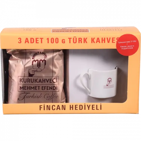 Подарунковий набір Кава Mehmet Efendi 300 г + чашка