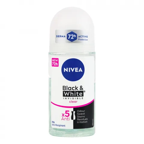 Дезодор Nivea 50 мл кульк. Невидима Чистота жін. 82240
