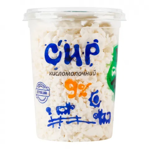 Сир кисломолоч. Villa Milk 9 350 г