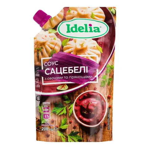 Соус Idelia 200 г Сацебелі