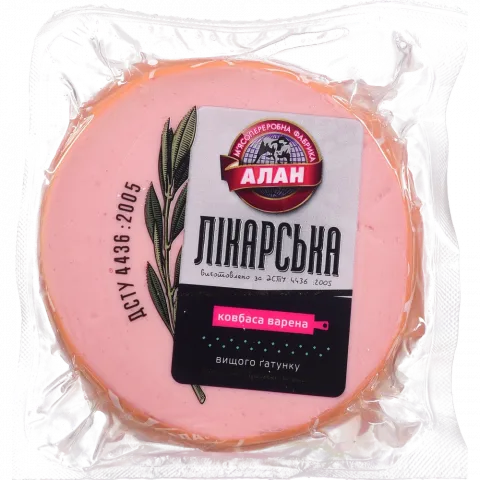 Ковб Алан Лікарська в/ґ н/о (синюга) фас. ваг.