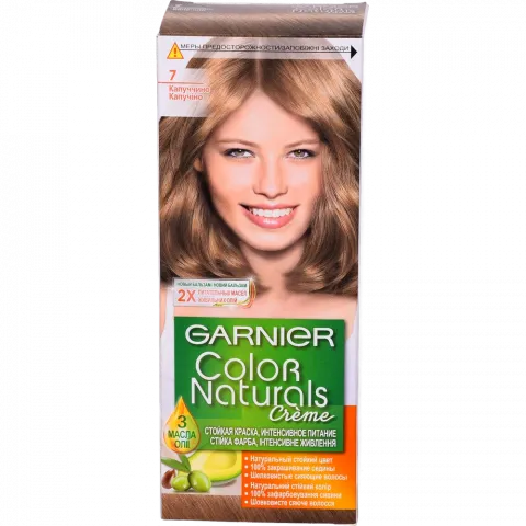 Фарба Garnier Color Naturals 7 Капучино