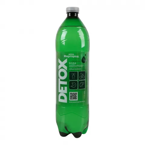 Вода Aqua Миргород 1 л газ. Detox