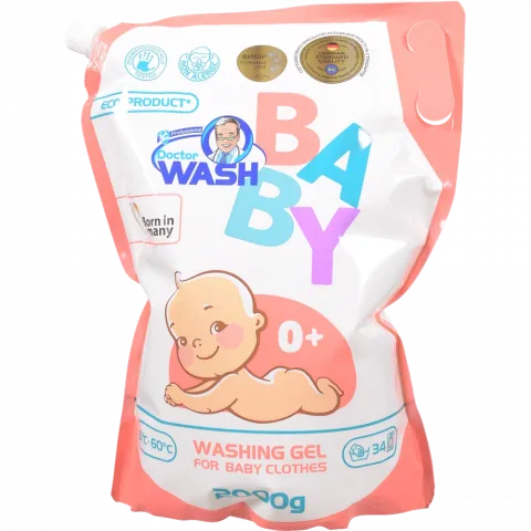 Гель д/прання Doctor Wash 2000 г д/пак. д/дитячого одягу