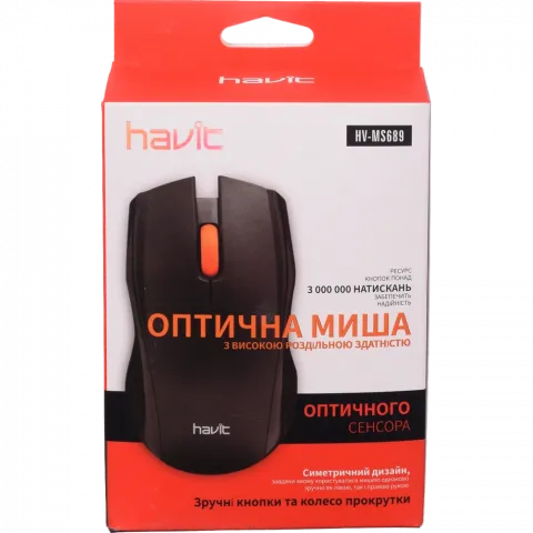 Дротова оптична миша Havit HV-MS689