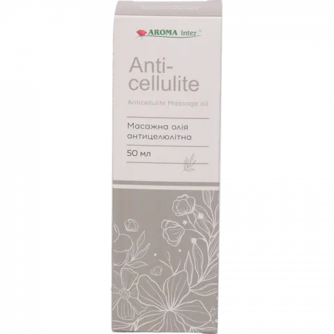 Олія д/масажу Арома Інтер 50 мл Anti-cellulite