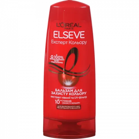 Ополіскувач Elseve 200 мл с нутрі-фільтром для фарб. волос.