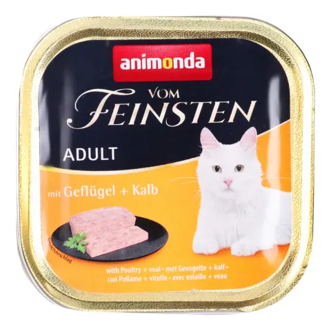 Корм д/котів Animonda 100 г Vom Feinsten з птицею та телятиною
