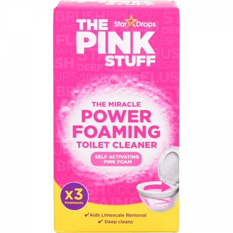 Порошок Pink Stuff 3х100 г д/чищення унітазу