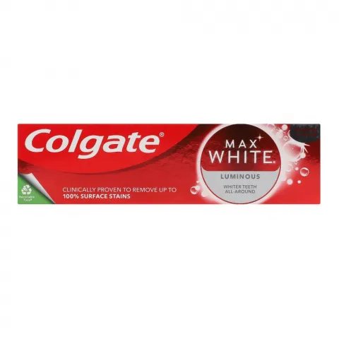 Зуб. паста Colgate 75 мл Max White Luminous
