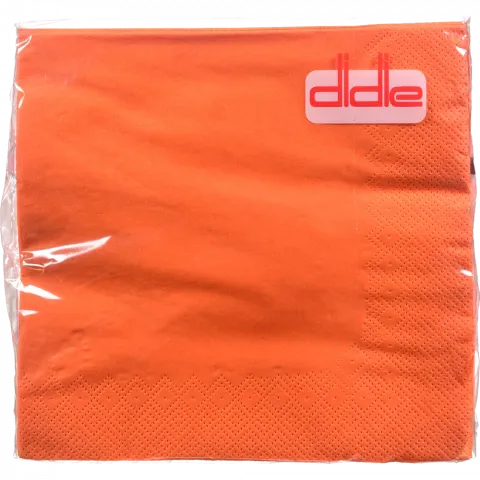 Серветки Didie 20 шт. 3333 2-х шар помаранчева