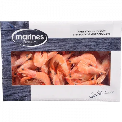 Креветки Vannamei Marines 700 г варені Преміум (Іспанія) И1000