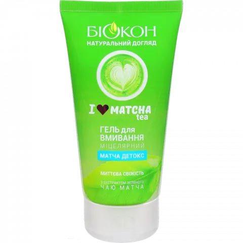 Гель д/вмивання Біокон 165 мл I love matcha tea гель міцелярний