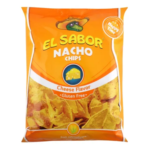 Чипси кукурудз. EL Sabor 100 г начо сир (Греція) И454