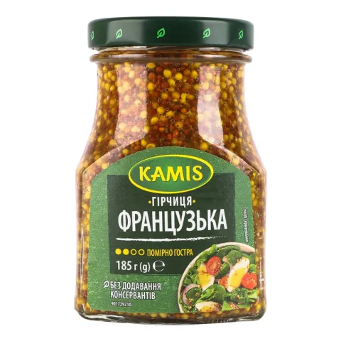 Гірчиця Каміс 185 г скл. Французька