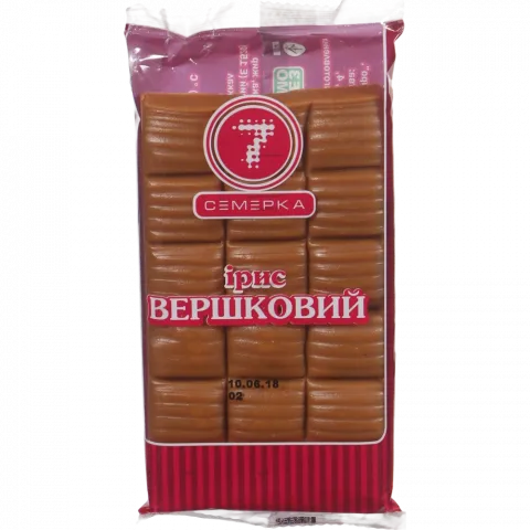 Цукерки Ірис 7` 200 г Молочний`