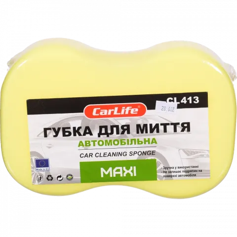 Губка д/миття автомобіля MAXI CL-413