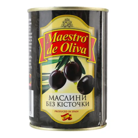 Маслини Маестро 280 г з/б б/к
