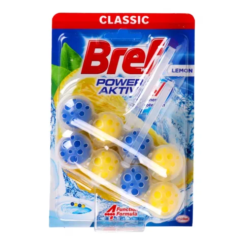 Освіж. д/унітазу Bref 2х50 г Дуо Актив Лимон