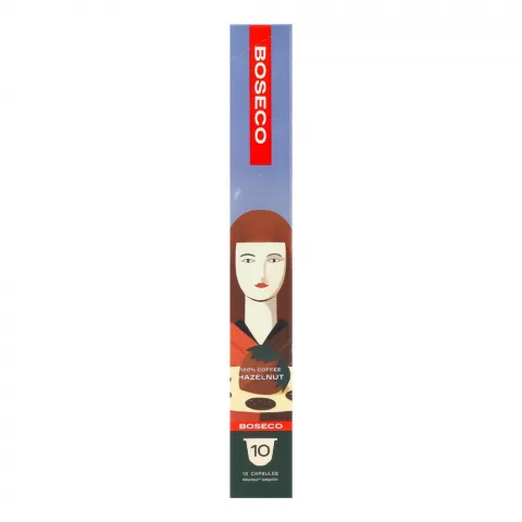 Кава Boseco 10х50 г мел. Hazelnut в капсулах