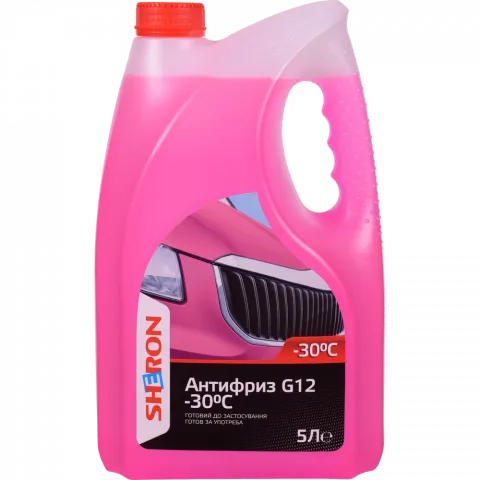 Антифриз Sheron G12 -30C 5 л