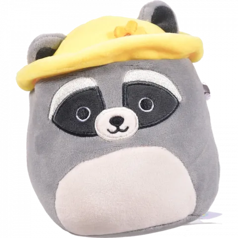 Іграшка М`яка Squishmallows Єнот Роккі 13 см SQER00820
