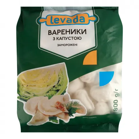 Вареники Левада 800 г з капустою