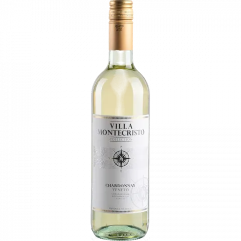 Вино VILLA MONTECRISTO Шардоне Венето 12 0,750 л біле сух. (Італія)