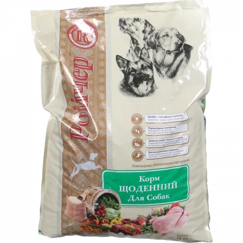 Корм д/собак Ройчер 10 кг Щоденний