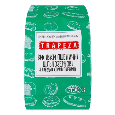 Висівки Трапеза 400 г пшеничні з твердих сортів