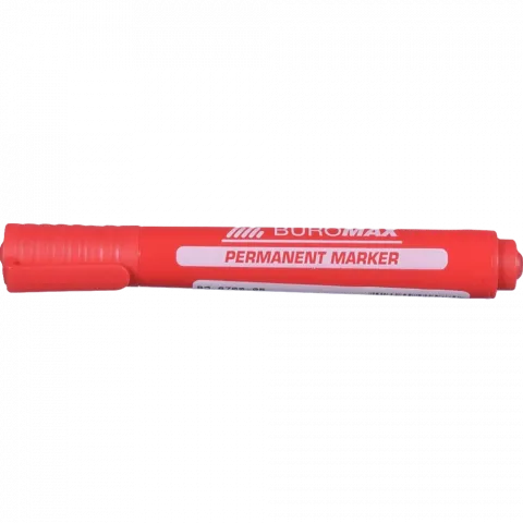 Маркер водостійкий Jobmax червоний BM8700-05