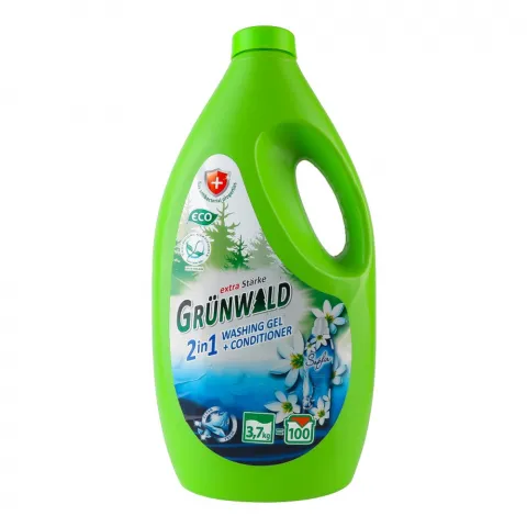 Гель д/прання Grunwald 3,7 л д/кольорової та білої білизни 2 в 1