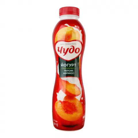 Йогурт Чудо 520 г 2,5 пл. Персик-абрикос