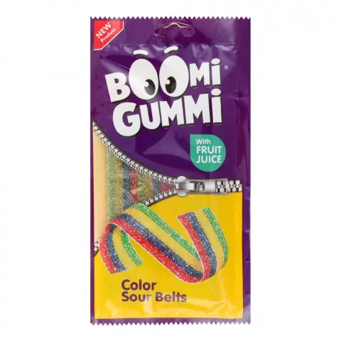 Жувальні цукерки Boomi Gummi 70 г Sour Belts