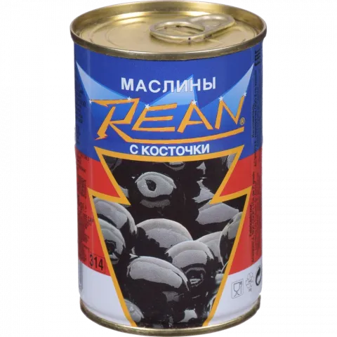 Маслини Реан 300 г з/б з/к (Іспанія)
