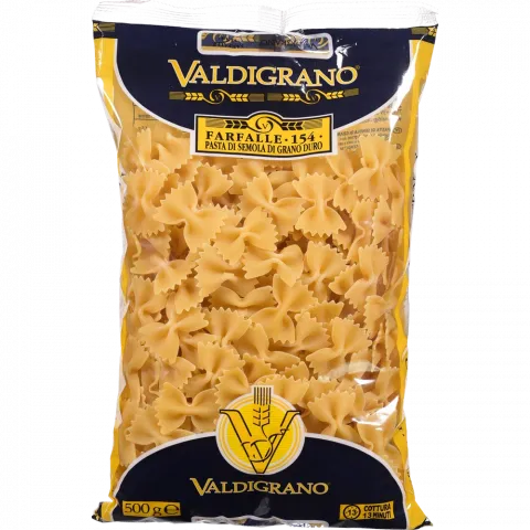 Макарони VALDIGRANO 500 г Фарфалле (Італія)