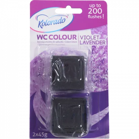 Таблетки д/зливного бачка Kolorado 2х45 г Violet Lavender