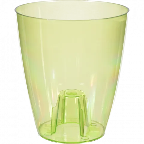 Горщик д/квітів PP COUBI Orchid 16 см зелений DUOW160P-CPY2 И073 (Польща)