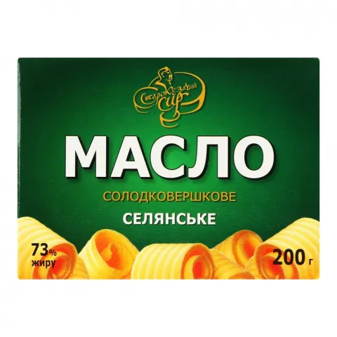 Масло Старокозачий сир 73 200 г Селянське