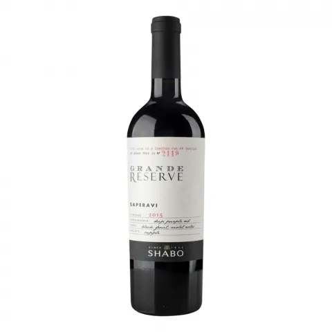 Вино Shabo Grande Reserve Сапераві 0,75 л сух. червон.