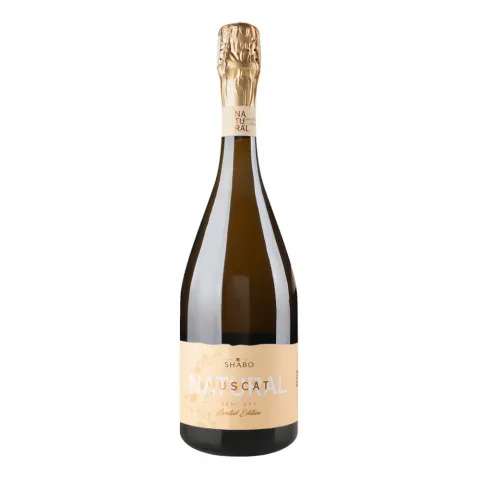 Вино ігристе Shabo Limited Edition Muscat природне 0,75 л н/сух. біле