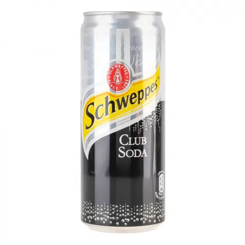 Напій б/алк. Schweppes 0,33 л з/б Club Soda