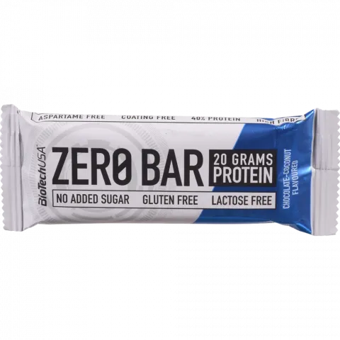 Батончик Biotech Zero Bar 50 г Шоколад-кокос