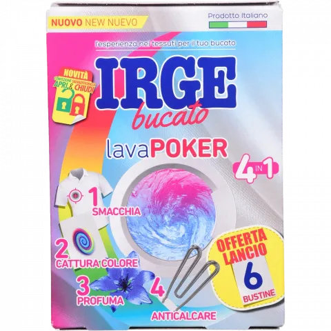 Серветка-пастка Irge 6 шт. д/прання 4в1