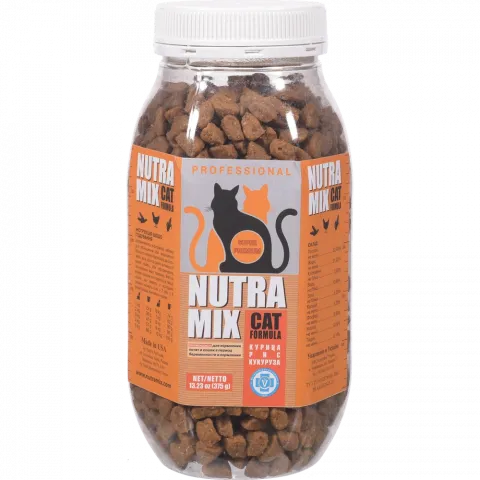 Корм д/котів Нутра Мікс 375 г пл. банка Professional